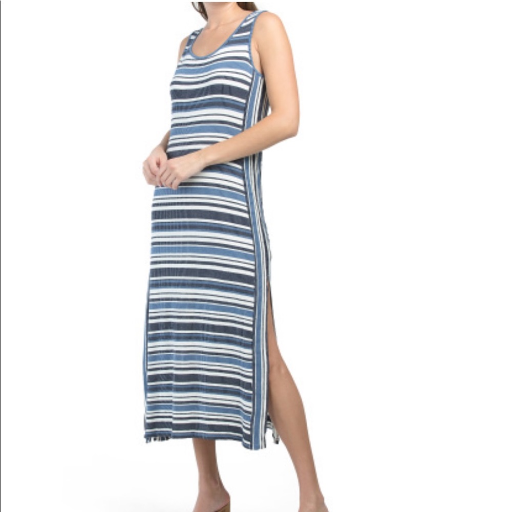 Max Studio striped maxi dress - NWT